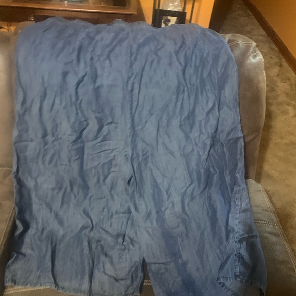 Flowy denium pants - Picture 4 of 7